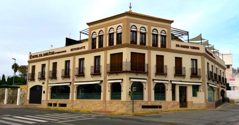 Sanlúcar la Mayor Hotel Sol Sanlucar מראה חיצוני תמונה